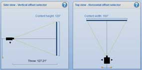 Christie Updates Lens Throw Distance Calculator