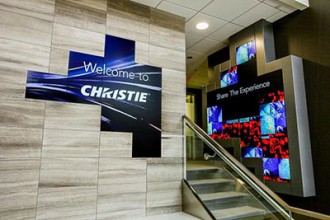 Christie Digital Systems Canada Wows Customers and Employees Alike With 70-Megapixel Digital Canvas