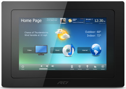 RTI Ships KX7 In-Wall Touch Panel and SURFiR Companion Remote