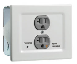 Chief Adds Power-Protected Outlet to Product Line