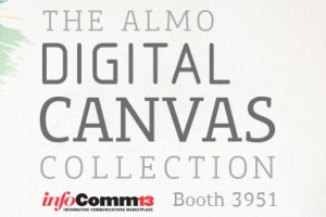 InfoComm Spotlight: ALMO ProAV’s Museum-Like InfoComm Booth – The Digital Canvas Collection