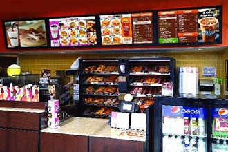 NCR Digital Signage Solution to Enhance the Dunkin’ Donuts Guest Experience