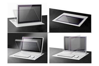 Arthur Holm Debuts Monitors that Open, Fold and Rotate