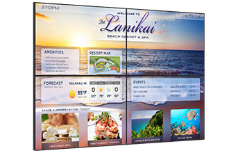 Planar Announces Lower Cost Narrow Bezel LCD Video Wall Display