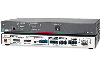 Extron Fiber Optic DisplayPort Extender for Signals up to 2560×1600 Introduced