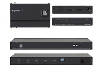 Kramer Adds Two New DisplayPort Distribution Amplifiers