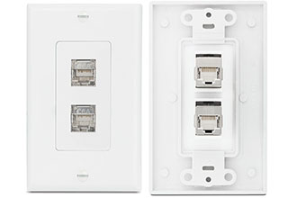 Extron Ships Pass-Through Wallplates for XTP Series