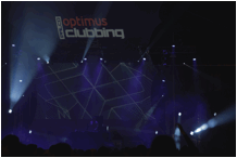 Calibre UK HQView320s manage, warp and blend images for VJs and VIPs at Optimus Alive! 