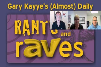 Rants and rAVes — Episode 179: Gary Interviews NEC VP Ashley Flaska and Almo Pro A/V EVP Sam Taylor