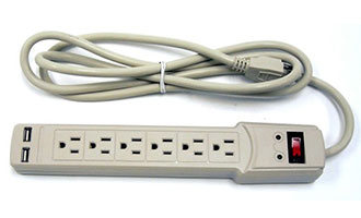 Dukane Intros Power Strip with Two USB Ports