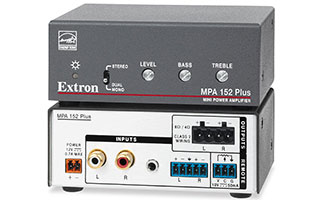 Extron Introduces Compact, Economical Audio Amplifier with MPA 152 Plus