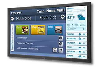 NEC’s V423-TM is a 42″ Aimed at Touch Screen Digital Signage