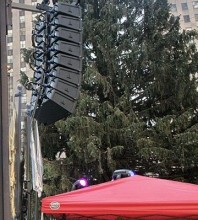 PRG Chooses VUE Line Array For Famed Tree Lighting Ceremony at Rockefeller Center