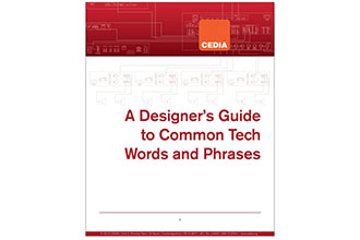 Cedia’s Latest White Paper Aimed at Designers