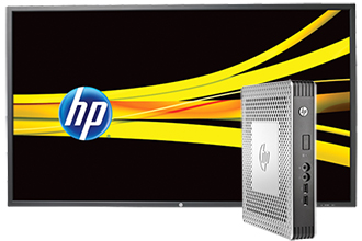 HP Intros New 55” LCD and Signage Player