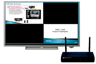 Sharp Introduces the wePresent WiPG-1500 Interactive Presentation Gateway