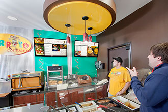 Rocket Oil Uses Samsung Smart Signage Digital Menu Boards