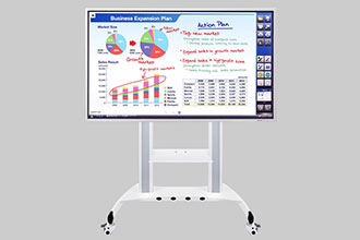 Multibrackets Debuts Floorstand Mount with Casters for Large LCDs