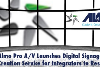 Almo Pro A/V Launches Digital Signage Creation Service for Integrators to Resell