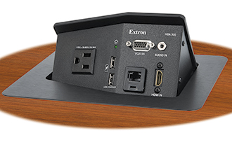 Extron Adds Digital Connectivity, USB Power to Hideaway Series Enclosures