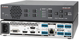 Extron Introduces Compact Four Input Scaler with DTP Extension