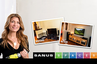 SANUS Intros Spaces, New Social Design Site for Consumers and Dealers