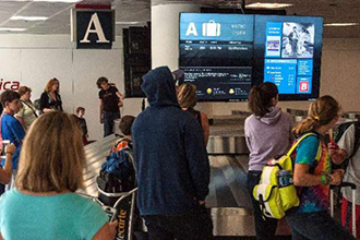 Custom Baggage Claim Content Garners Rave Traveler Reviews