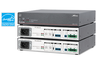 Extron Adds Compact Two Channel Amplifiers for High Impedance Systems