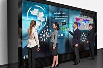 MultiTaction iWall and Bluescape Visual Partner at InfoComm 2014