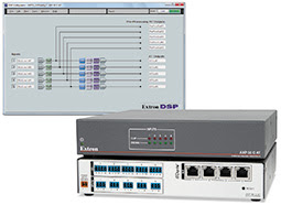 Extron Now Shipping Five Input Audio Expansion Processor with AEC and Dante