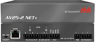 Stewart Audio Launches Low-Power Networked Amplifier Series