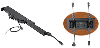 Extron Introduces TeamWork “Show Me” Cable Retraction Modules for HDMI, DisplayPort, and VGA