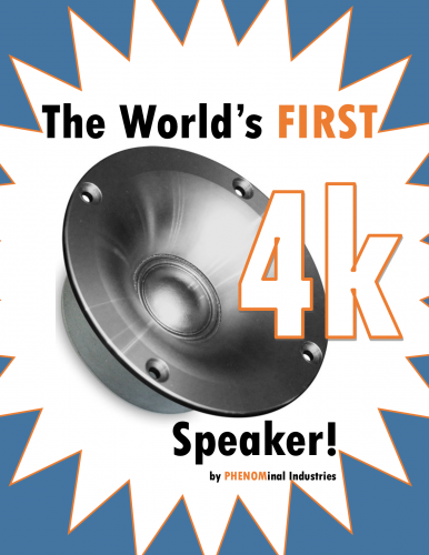 4k speaker