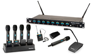 ClearOne’s New Digital Wireless Microphone Systems Specifically for the European Market