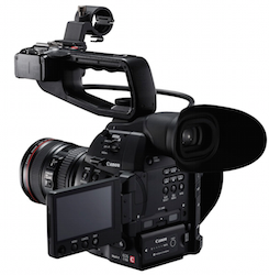 Canon's DSLR video camera, the EOS C100 Mark II