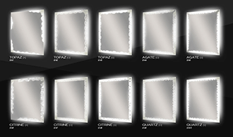Séura Intros New GEO Collection of Lighted Mirrors for HDTVs
