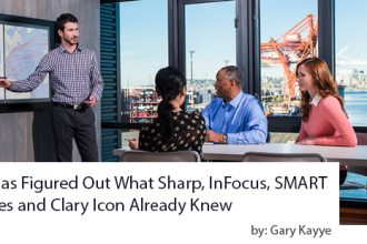 Microsoft Has Figured Out What Sharp, InFocus, SMART Technologies and Clary Icon Already Knew