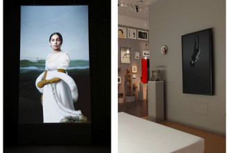 Video Portraits of Lady Gaga at the Musée du Lourve in Paris