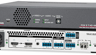 Extron Announces Next Generation Fiber Optic Extenders for 4K Resolutions