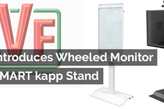 AVF Introduces Wheeled Monitor and SMART kapp Stand