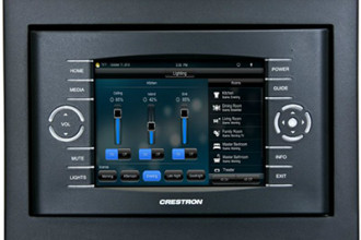 Crestron Ships New Wireless 6″ Touch Screen with Voice Recognition