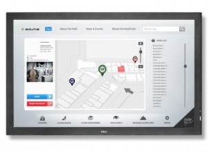 NEC Display Solutions unveils multi-touch large format displays for reliable use in busy environments