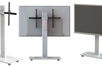 AVF Debuts Industry’s First SMART kapp Mobile Stand — Also Handles 80″ LCDs