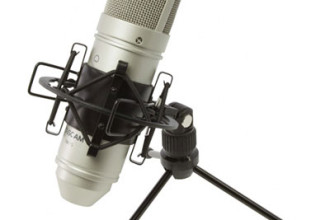 TASCAM Debuts TM-80 Studio Mic Aimed at Home and Small Applications