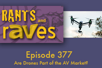 Rants and rAVes — Episode 377:  Are Drones Part of the AV Market?