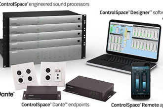 Bose Professional Broadens ControlSpace Product Ecosystem With New Dante Enabled Products and Software Enhancements