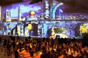 Christie Projection Mapping Displays History at Science Center Ball