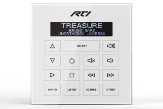 RTI Ships WK2 Water-Resistant In-Wall Keypad