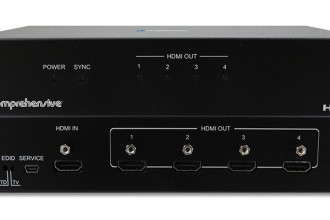 Comprehensive Announces Pro AV/IT 1×4 4K HDMI Splitter with CEC System