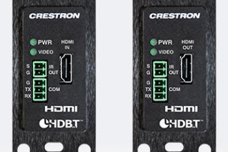 Crestron Ships Wall-plate Tx/Rx for 4K HDMI